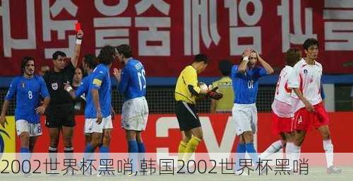 2002世界杯黑哨,韩国2002世界杯黑哨