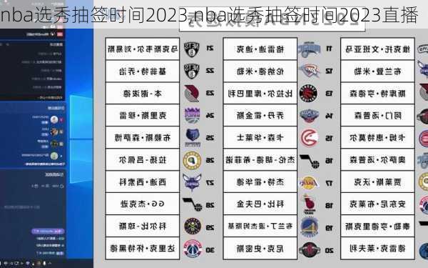 nba选秀抽签时间2023,nba选秀抽签时间2023直播